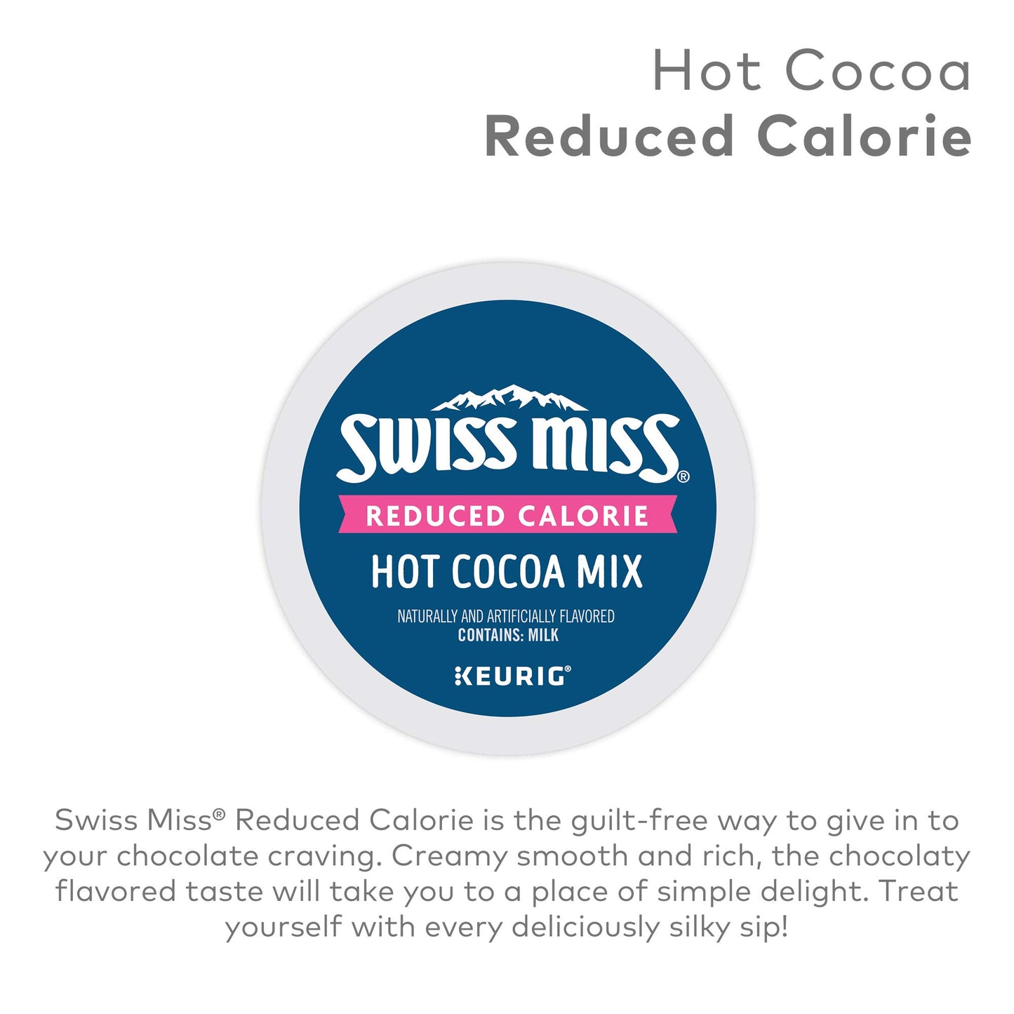 Swiss Miss Hot Cocoa Variety Pack, Keurig Single-Serve Hot Chocolate K-Cup Pods, 40 Count