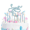 Tondiamo Sweet 16 Birthday Decorations Rhinestone Sweet 16 Cake Toppers 20 Pcs Metallic Happy Birthday Candles 16 Cake Decoratio