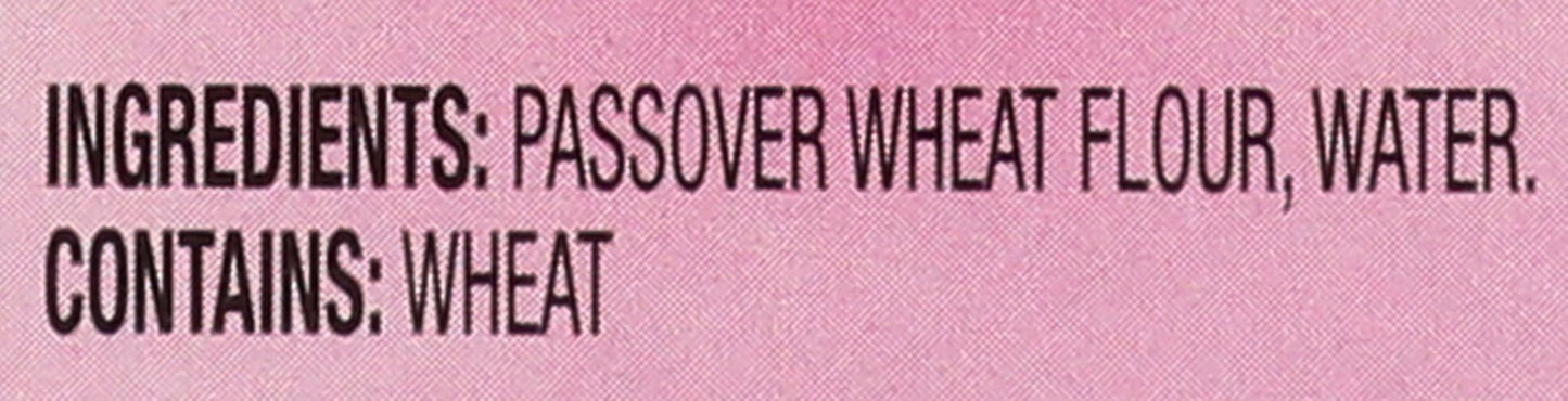 Streit'S Passover Matzos, 16 Oz