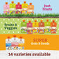 Peter Rabbit Organics Puree Fruit Apple Grape, 4 Oz
