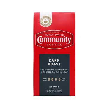 Community Coffee Dark Roast Ground Coffee, 23 Ounce Bag (Pack Of 1)