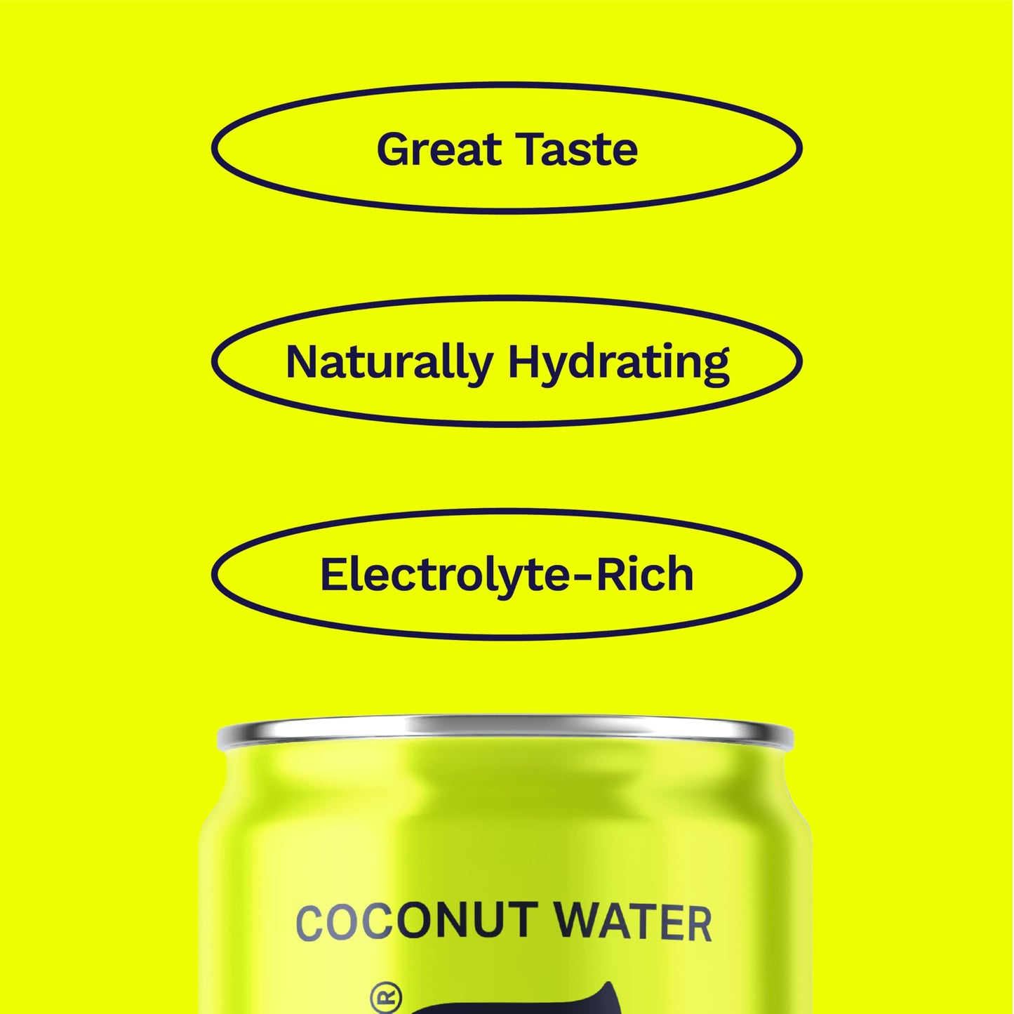 Coaqua Coconut Water  24 Pack  Natural Electrolytes for Hydration  Naturally Sweet Electrolyte Drink Potassium  Pure Coconut Water Not from Concentrate  Fat Free  Low Sugar  8.4 Fl Oz Cans