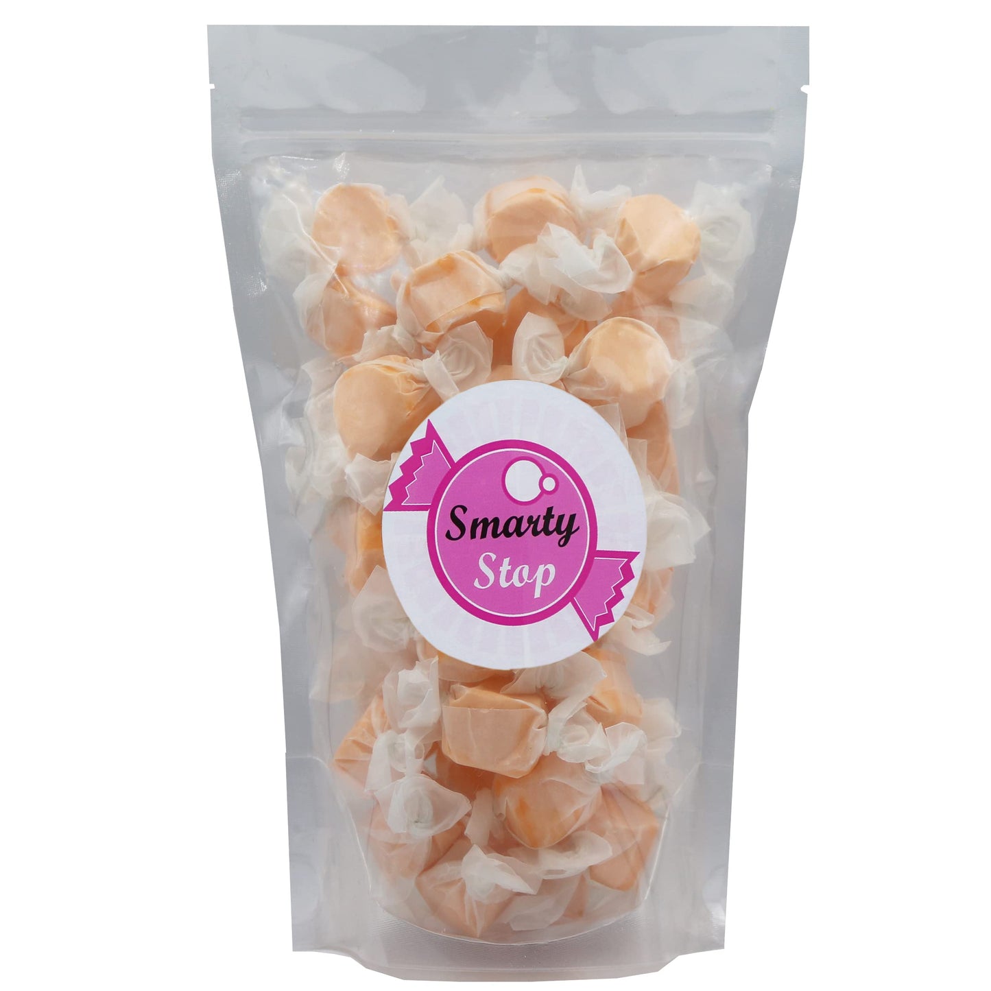 Gourmet Soft And Chewy Salt Water Taffy Candies - Individually Wrapped - Bulk Bags (Tangerine, 5 Pound (Pack Of 1))