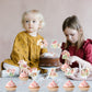 Rngmsi Fairy Cupcake Toppers - 36Pcs Fairy Birthday Party Decorations Chic Flower Fairy Baby Shower Party Cupcake Topper Decorat