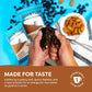 Quantum Energy Square: Energy Bar With Caffeine & 10G Protein. Delicious Healthy Snack On The Go. (Vegan, Gluten-Free, Soy-Free, Dairy-Free) (Caffe Mocha Almond Chip)