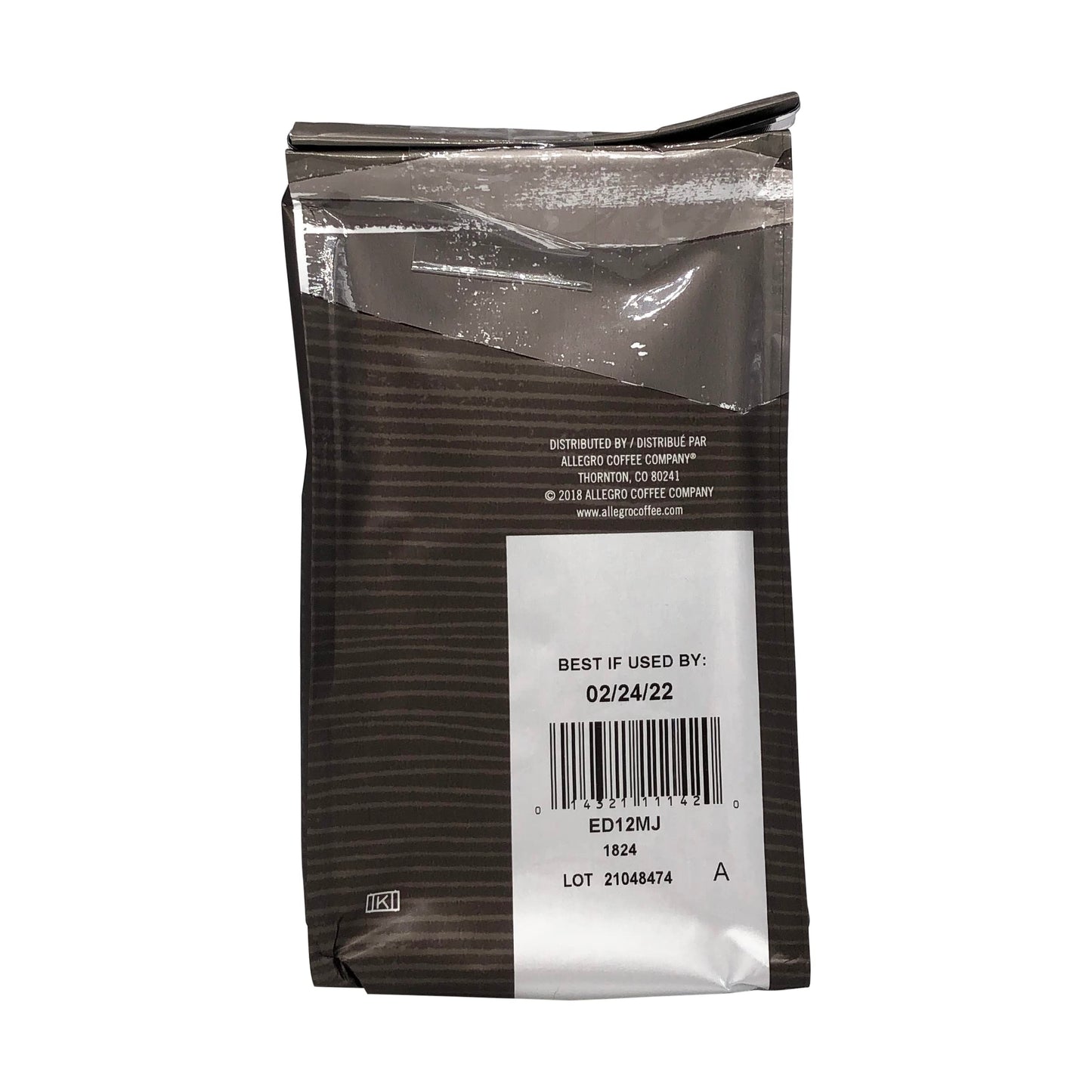 Allegro Coffee Mocha Java Ground Coffee, 12 Oz
