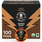 Death Wish Coffee Single Serve Pods Medium Roast USDA Organic 100 Count