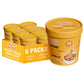 VOLO VERO Konjac Noodle Instant Soup Cup Tom Yum Flavor, 6 Packs Keto Shirataki Noodles Angel Hair Pasta, Low Carb, Low Fat, Low