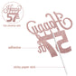 Lingteer Happy 57Th Birthday Cake Topper - Cheers To 57Th Birthday 57 Years Old Birthday Party Cake Decorations Sign.