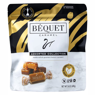 B  quet Caramel - Assorted Caramels - Best Sellers Mix - Gourmet Caramel Candy - Caramel Candy Individually Wrapped - Made in Mo