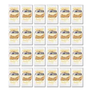Soft Chocolate Chip Cookies - Individually Wrapped  0.75 Oz Each | Shelf-Stable Chewy Cookies For Snacks  Lunches & Grab-And-Go | Ready To Eat  No Preservatives (Pack Of 24)