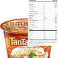 Tonkotsu Tantanmen Ramen With Chili Oil Premium Noodle Soup 3.56 Oz Big Bowl, 6 Counts By Taoindustry