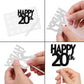18Pcs Black Glitter Happy 20Th Dessert Cupcake Topper Pick For Funny Legend Since 2005 Theme Decor Supplies Men Women Happy 20 B