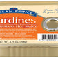 Ocean Prince Sardines In Louisiana Hot Sauce, 3.75 Ounce Cans (Pack Of 12)