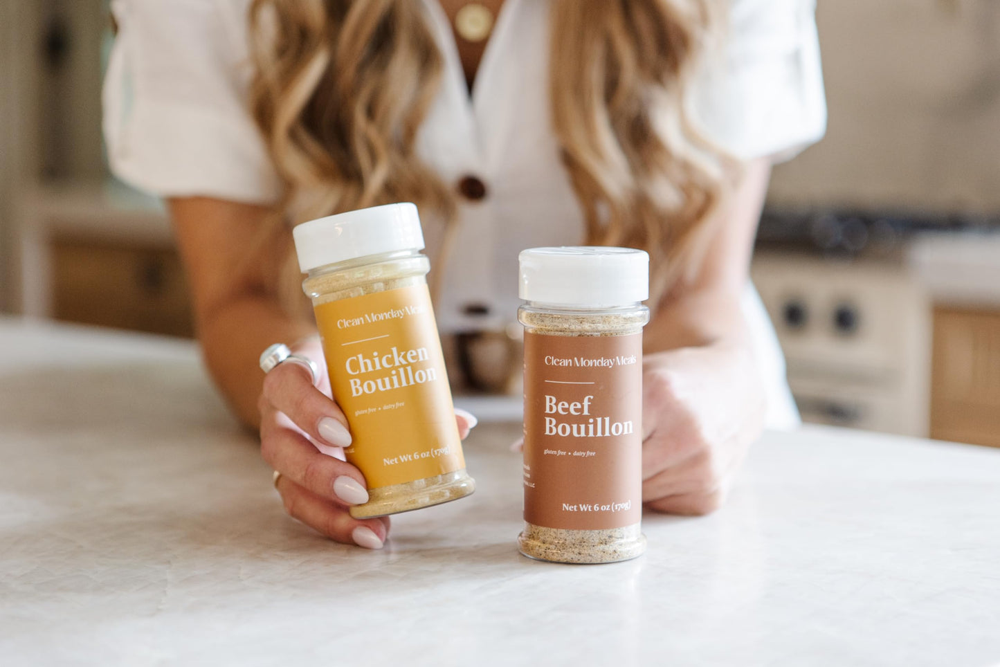 Clean Monday Meals | Chicken & Beef Bouillon | Gluten-Free  No artificial flavors or additives | Two Pack