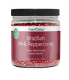 Viva Doria Brazilian Pink Peppercorns, Steam Sterilized Whole Pink Pepper, 4 Oz