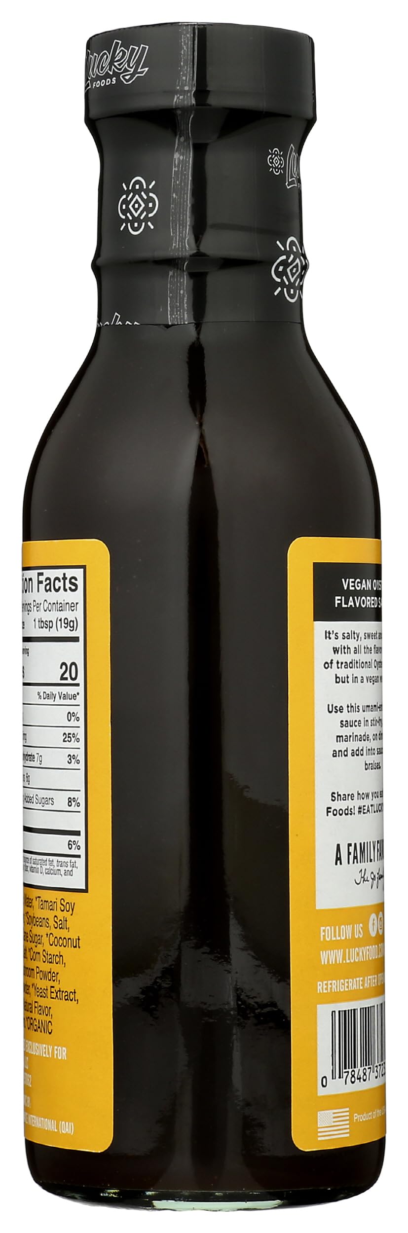 Lucky Foods Organic Oyster Flavored Sauce, 15.2 OZ