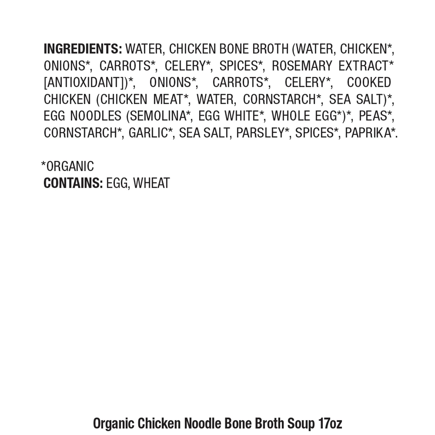 Pacific Foods Organic Chicken Noodle Soup, 17 Oz
