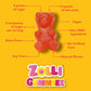 Zolli Gummies Pineapple - Delicious Zero Sugar, Allergy-Free, Keto, Vegan Clean Teeth Candy - 1.94Oz For A Single Tasty And Dent