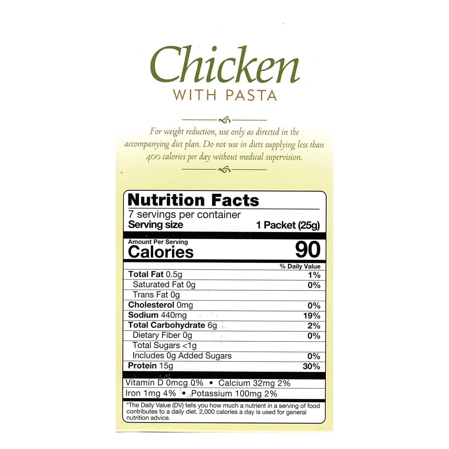 FITWISE High Protein Soup, Chicken with Pasta, 15g Protein, Low Calorie, 0.71 Ounce