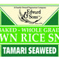 Edward & Sons Brown Rice Snaps Tamari Sea , 3.5 Ounce Packs (Pack of 12)
