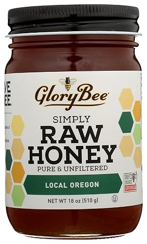 Glorybee Raw Local Oregon Honey 18 Oz
