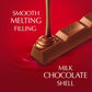 Lindt LINDOR Milk Chocolate Truffle Bar, Smooth Center, 1.3 oz (24 Pack)
