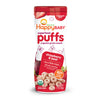 Happy Baby Organic Superfood Puffs Strawberry & Beet, 2.1 Ounce Canister Organic Baby Or Toddler Snacks, Crunchy Fruit & Veggie 