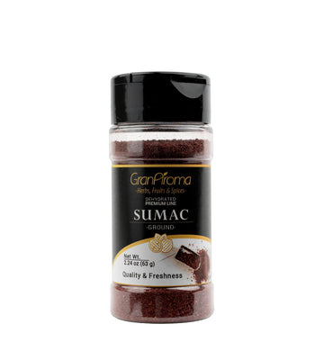 GranAroma Ground Sumac, Middle Eastern Cuisine, Tart Flavor (2.24 Ounce)