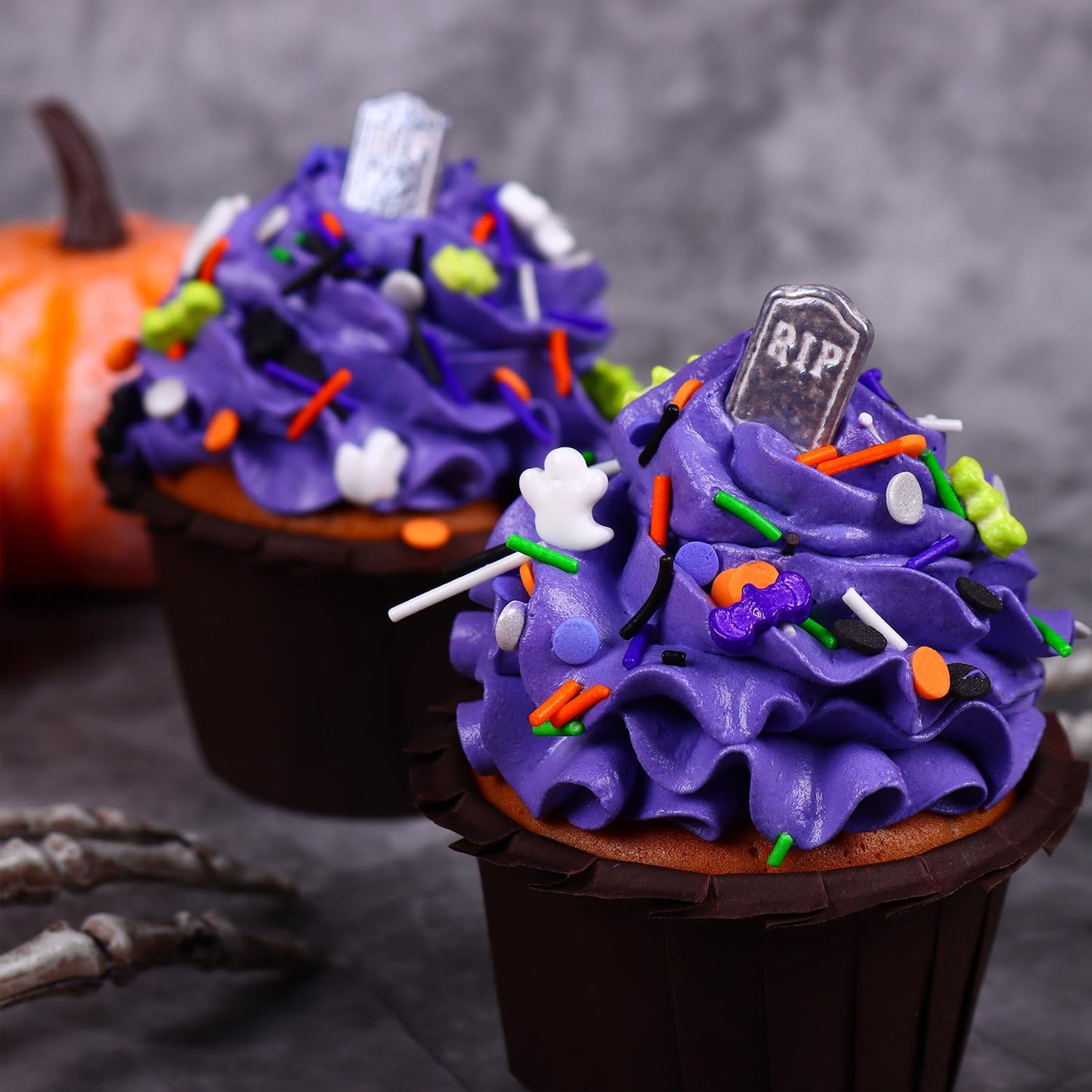Halloween Sprinkles For Cake Decorations 4.2Oz, Halloween Sprinkles For Cupcake Topper, Ice Cream, Candy, Cookie Perfect For Hal