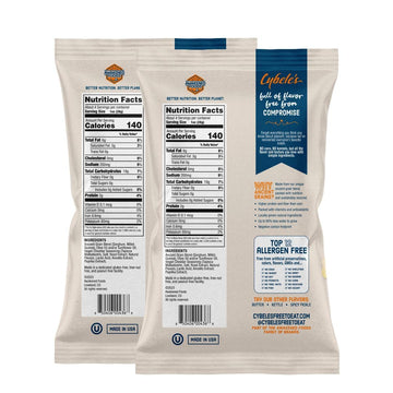 Cybele'S Free-To-Eat Ancient Grain Pops - Healthy Snacks, All Natural, Gluten-Free, Vegan, No Preservatives Or Additives (Chedda