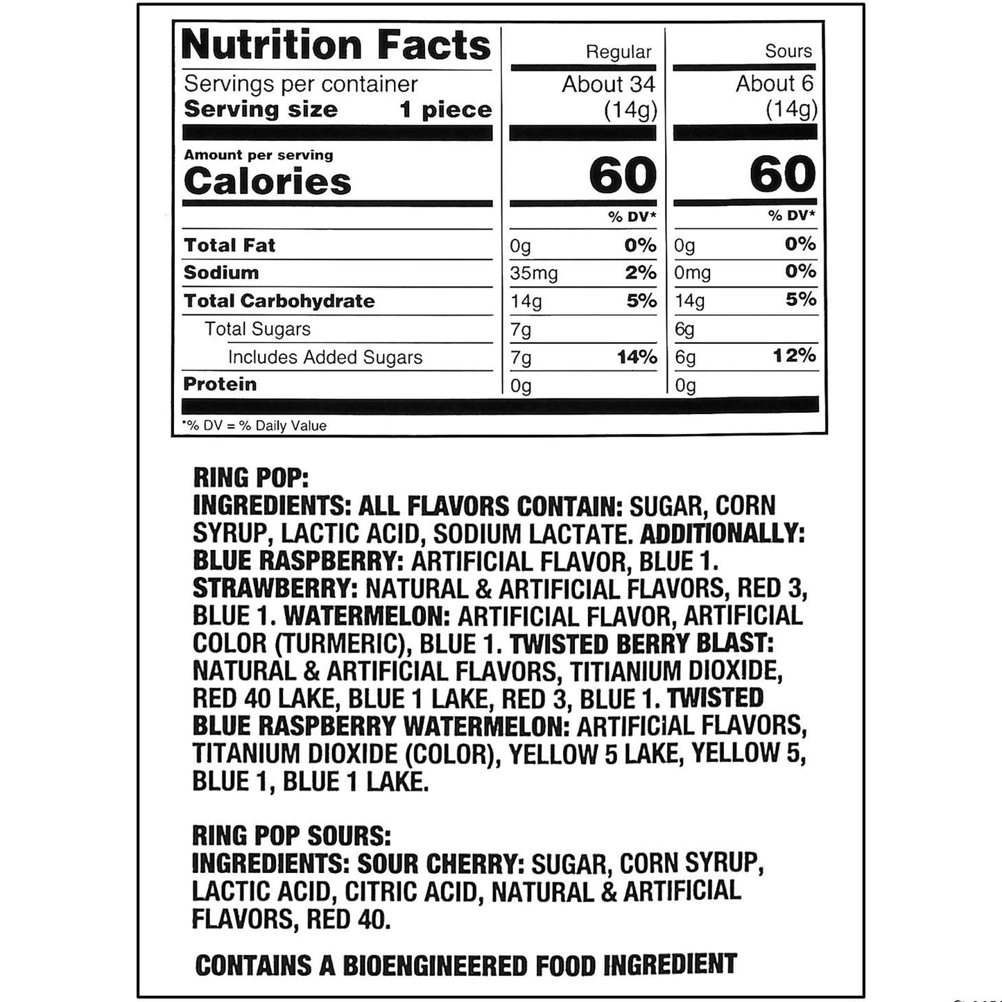 Assorted Flavor Topps Ring Pops - (Pack Of 50) - Perfect For Party Favors, Events, And Treat Bags