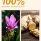 TeeLux Turmeric Ginger Tea Bags - Caffeine Free Herbal Tea, 100 Count, Spicy & Smooth Flavor