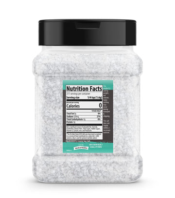 Birch & Meadow Coarse Grain Sea Salt, 1.1 lb, Kitchen Essential, Cooking & More