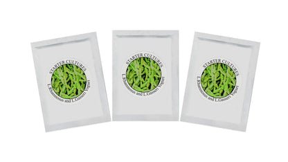 Natural Probiotic Selection Yogurt Starter Cultures - Pack of 3 Freeze-Dried Sachets for Lactobacillus Rhamnosus and L.Gasseri Y