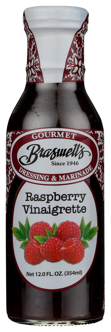 Braswell's Raspberry Vinaigrette Gourmet Dressing & Marinade, 12 Fluid Ounce (Pack of 6)