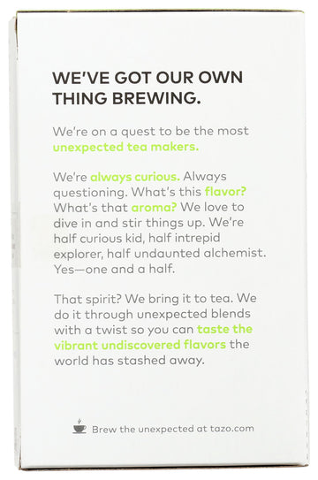 Tazo Green Ginger Tea -- 20 Tea Bags