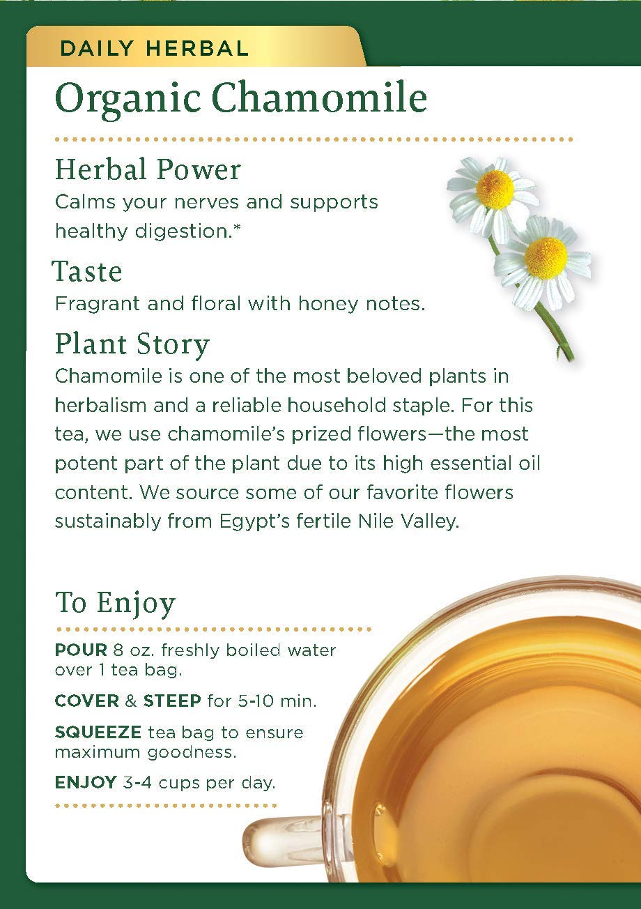 Traditional Medicinals Tea Chamomile Org