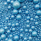 Edible Blue Sugar Pearls Sprinkles Candy Mix Size Pearls Cake Decorations Cupcake Toppers Cookie Decorating Perfect For Wedding