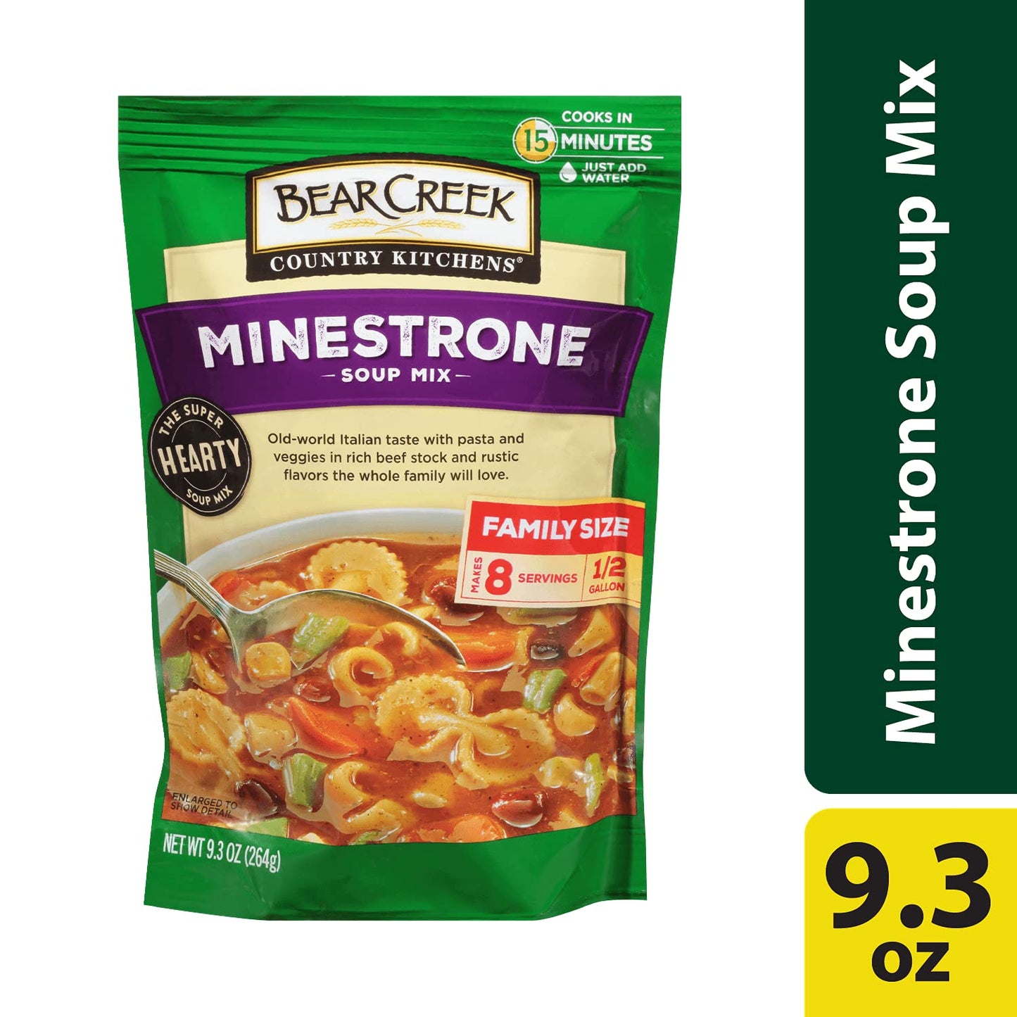 Bear Creek Soup Mix, Minestrone, 9.3 Ounce (Pack Of 6)