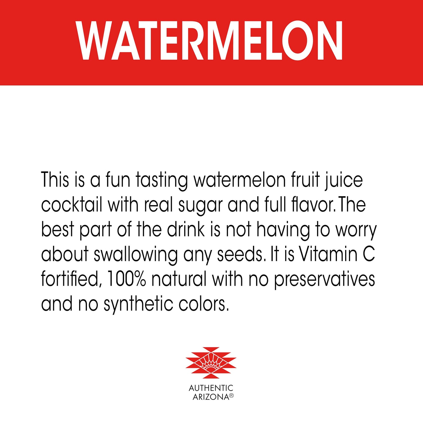 Arizona Watermelon Drink, 6.75 fl oz Tetra Box (Pack of 32)