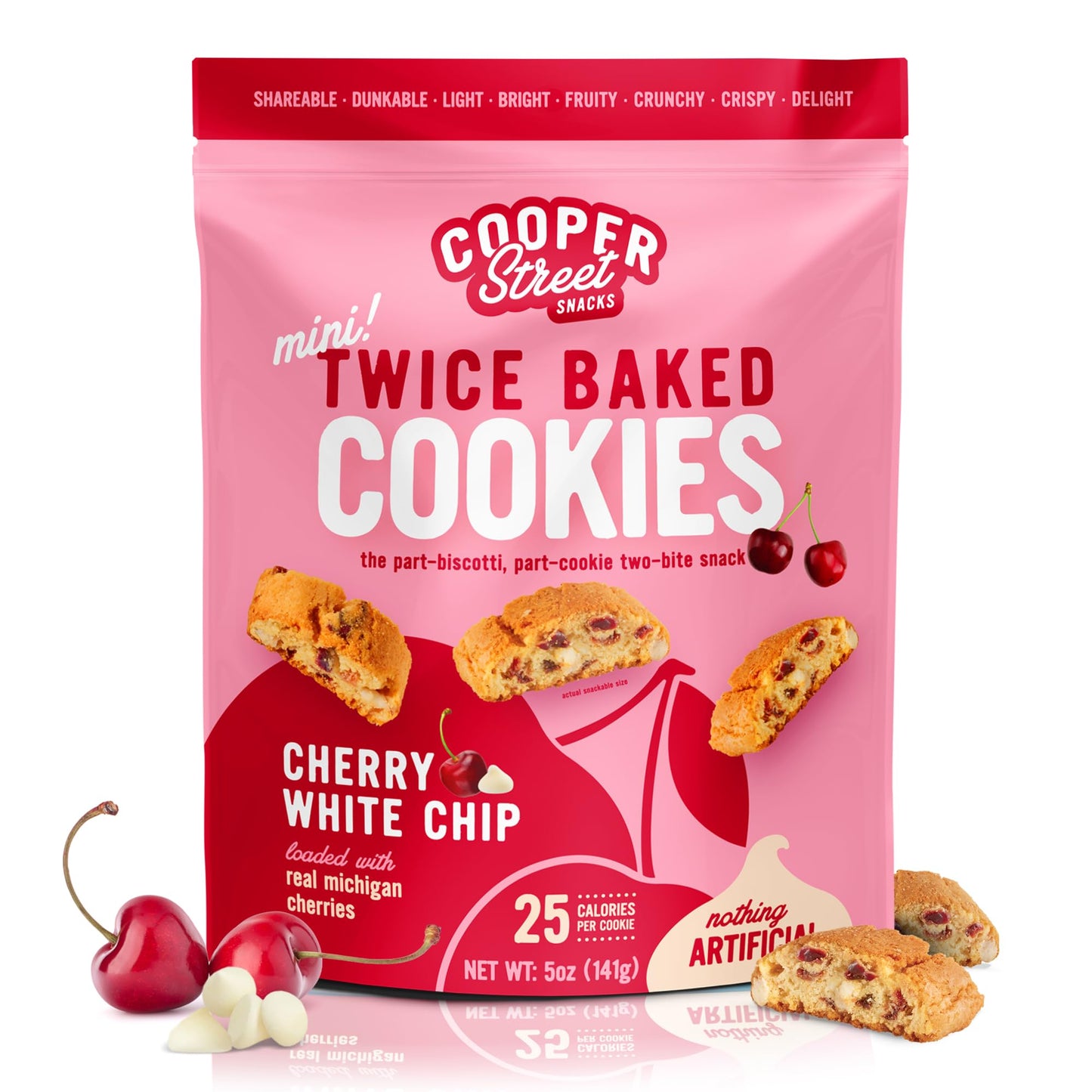 COOP WHT CHUNK CHRY CKY ( 6 X 5 OZ   )