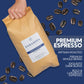 Sarasota Coffee Whole Bean Espresso | Dark Roast Gourmet Coffee Beans | Low Acid, Mold Free, Specialty Grade Bulk Beans | 5Lb (8