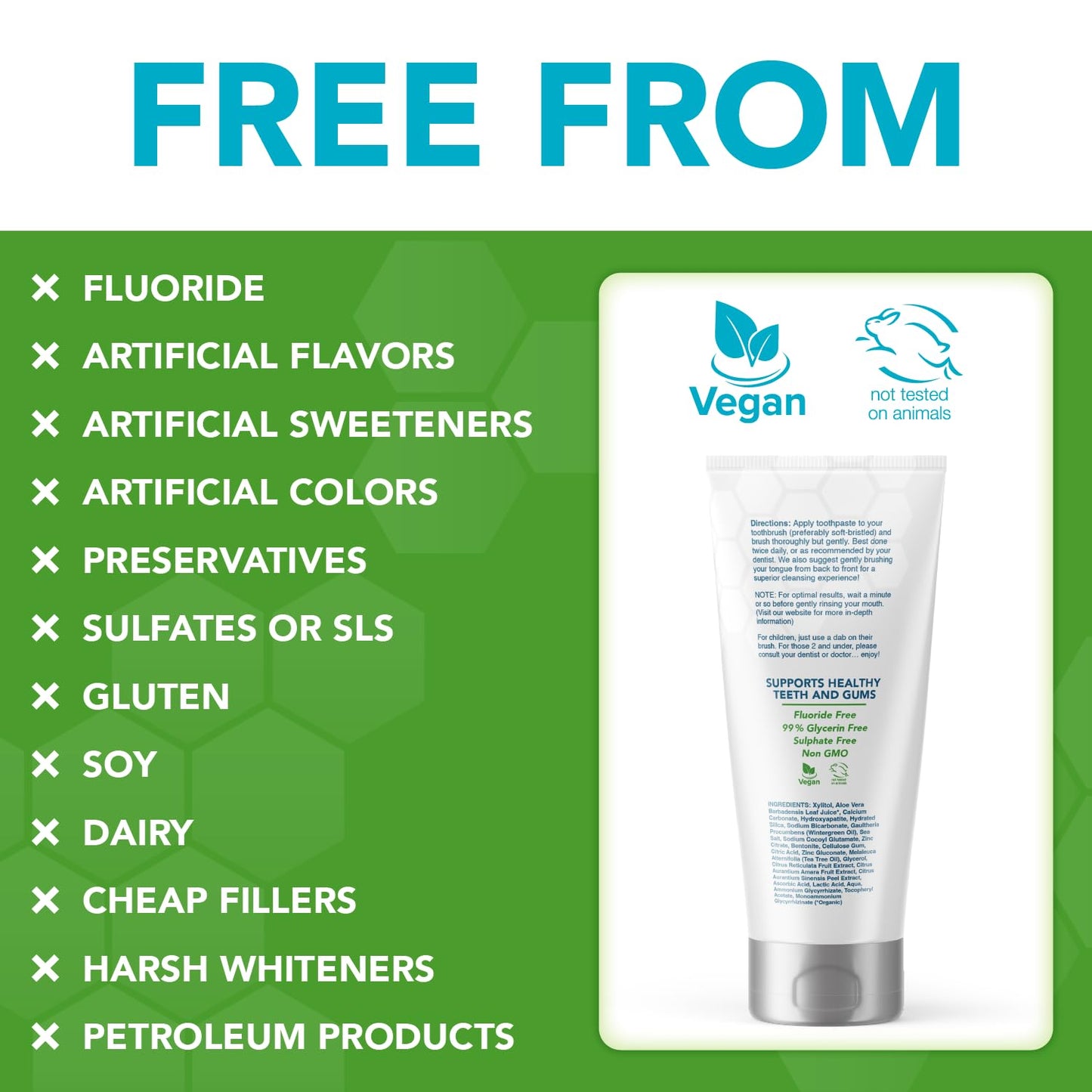 Great Oral Health Pro-Mineralizer Toothpaste - Nano Hydroxyapatite, Enamel Support, Fluoride Free, 4 Ounce