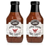 Brownwood Farms BBQ Sauce, Sweet and Tangy, 20oz (2 Count, Apple Bacon)