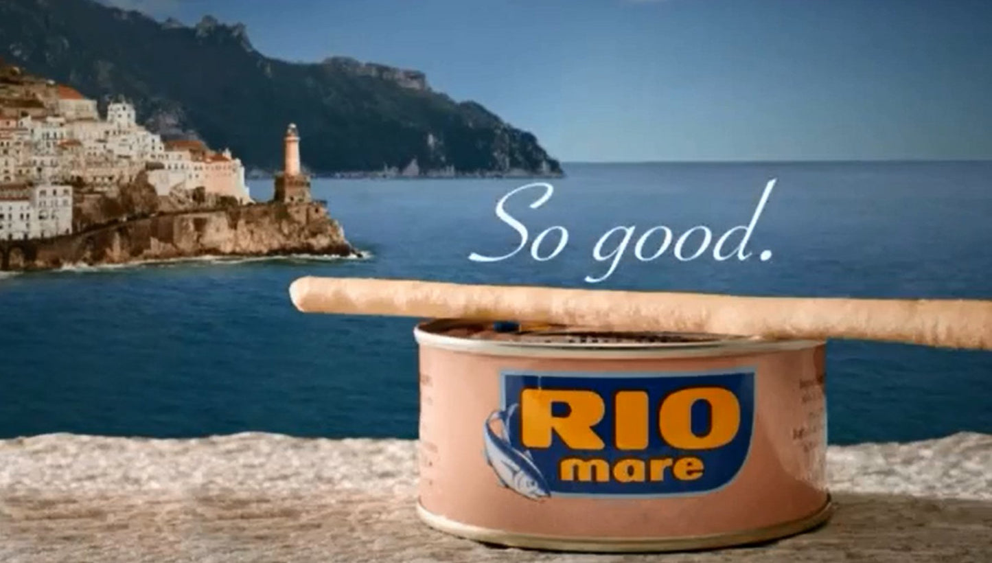 Rio Mare Tuna Fish in Olive Oil - Yellowfin Tuna, 80g Can, Pack of 24, Italian Import