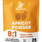 Jungle Powders Apricot Powder 3.5 Ounce Powdered Freeze Dried Apricot Fruit Smoothie No Sugar Added Additive And Filler Free Deh