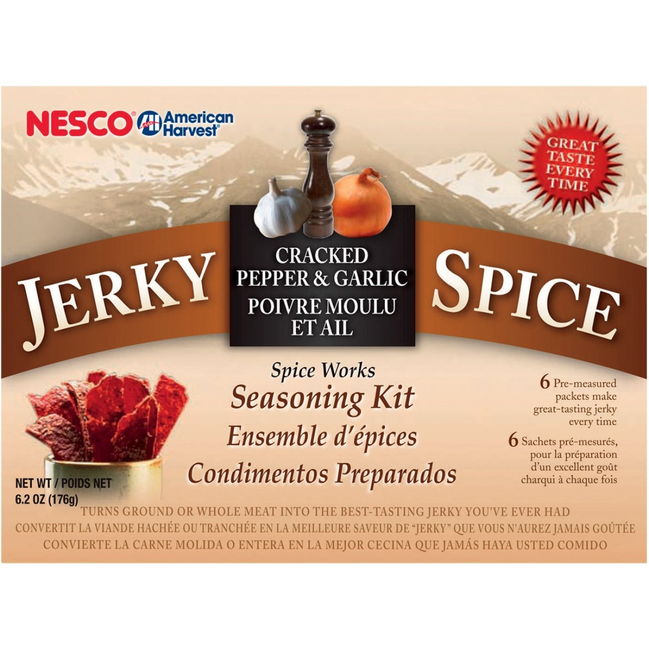 Jerky Spice Pep/Garlc (Pack Of 1)