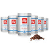 illy Whole Bean Coffee - Perfectly Roasted - Classico Decaf Roast - with Notes of Caramel, Toasted Bread & Chocolate - 100% Arab