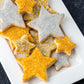 Sweets Indeed Edible Sprinkle Sugar Mix, Gold, 5 oz, Perfect for Baking, Cake Decorations, Ice Cream, Cookies, Cupcake Toppers